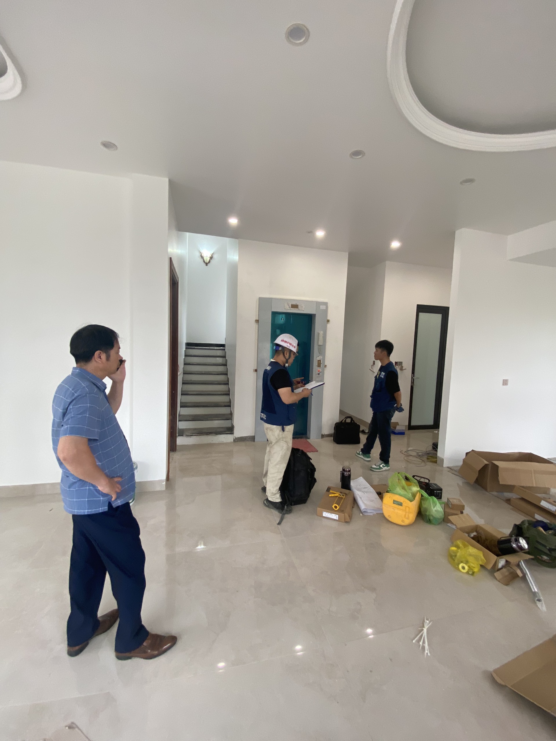 Kiểm định an toàn chất lượng cho thang máy tại KĐT Cựu Viên, Hải Phòng