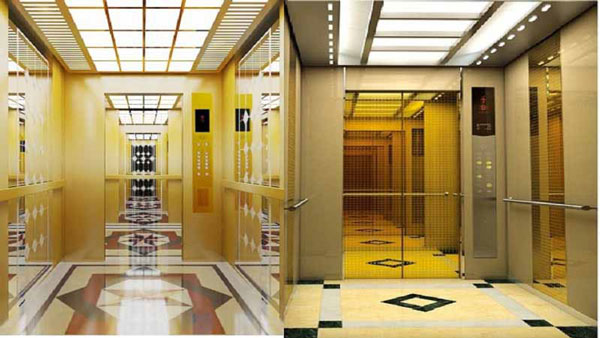 Nhưng loại vật liệu cabin thang máy phổ biến