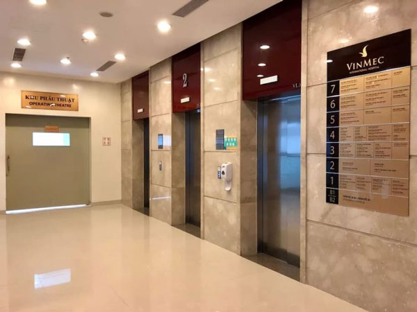 Tiêu chuẩn lắp thang máy bệnh viện